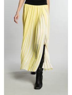 PLEATED MAXI SKIRT WITH LOGO
