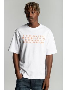 TEXT GRAPHIC LOOSE R T-SHIRT