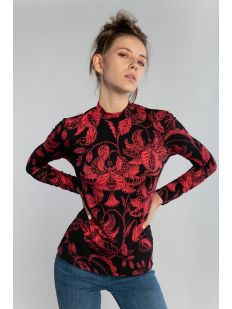 ROCOCO PRINTED FITTED TOP