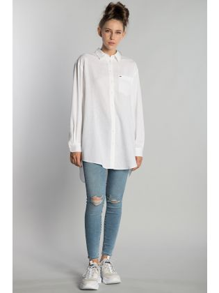 TOMMY JEANS RELAXED LONG  SHIRT