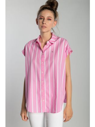 TOMMY JEANS RELAXED STRIPE SHIRT