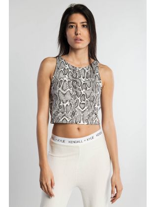 Snake Cropped Top kkw.1w1.016.048