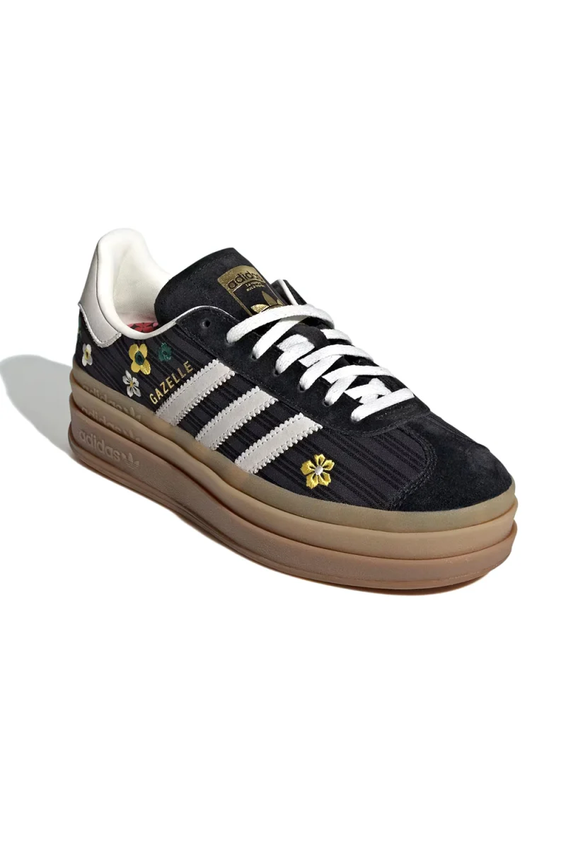 Sneakers Gazelle Bold W Cblack/Owhite/Eqtyel IH1922 black — снимка 2