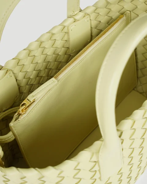 Mini Cabat Bag in Butter Gold — снимка 5