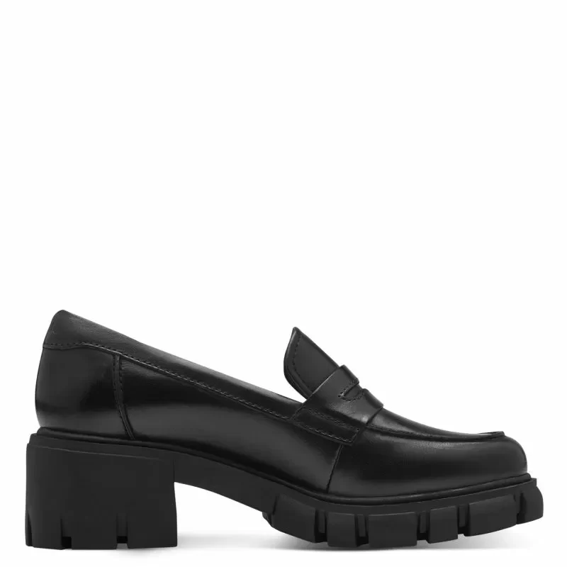 Дамски Лоуфър TAMARIS – 1-24439-41-003 BLACK LEATHER — снимка 2