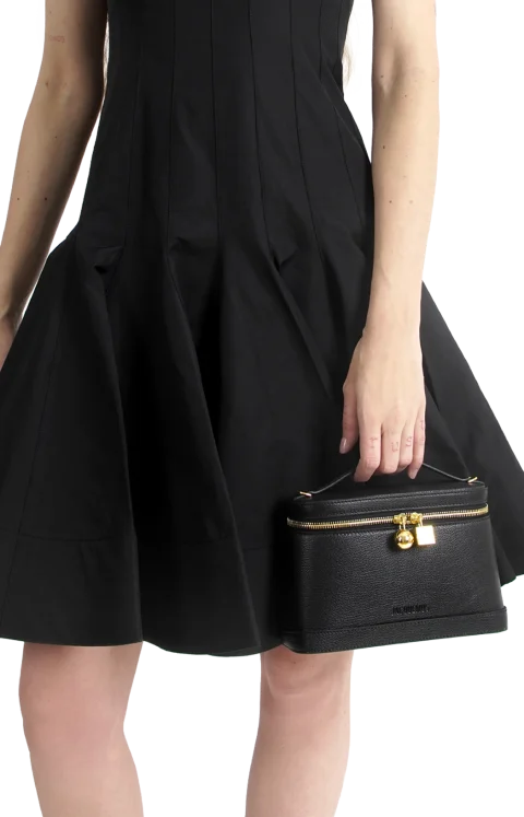 Le Petit Vanity Shoulder Bag in Black — снимка 2