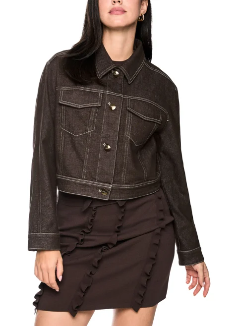 Яке от деним с лурекс Marc Cain Collections