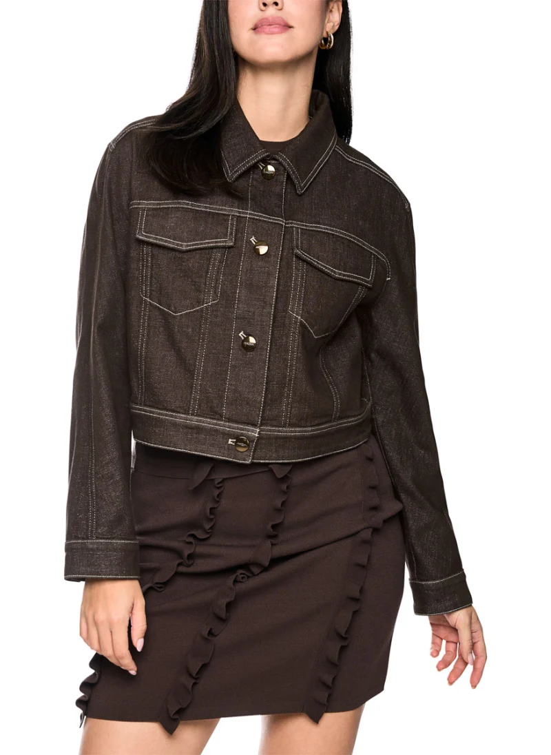 Яке от деним с лурекс Marc Cain Collections