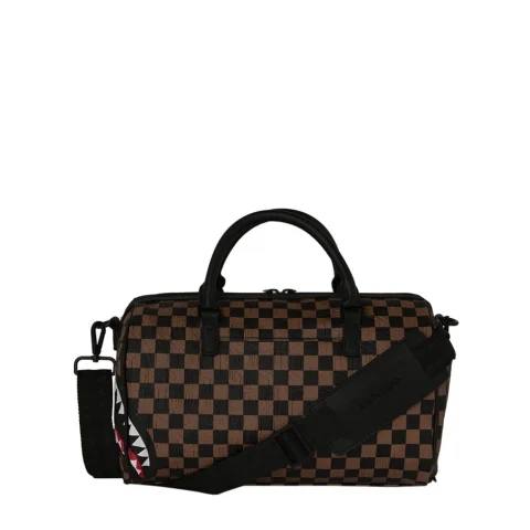 Мини сак CHECK 2 EMBOSS MINI SPRAYGROUND — снимка 6