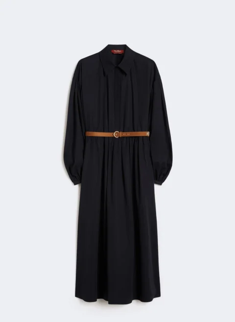 Рокля-риза с колан Max Mara Studio Mstmarmo — снимка 6
