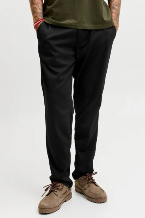 Панталон Jpstollie Devon Chino 12298647 C-N10 black — снимка 2