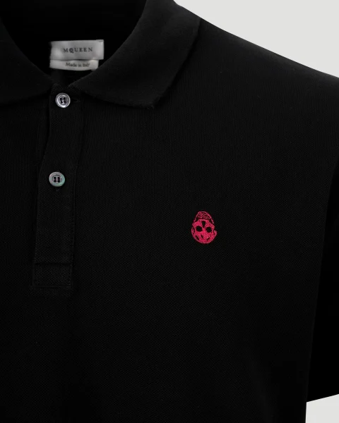 Polo Shirt in Black — снимка 2