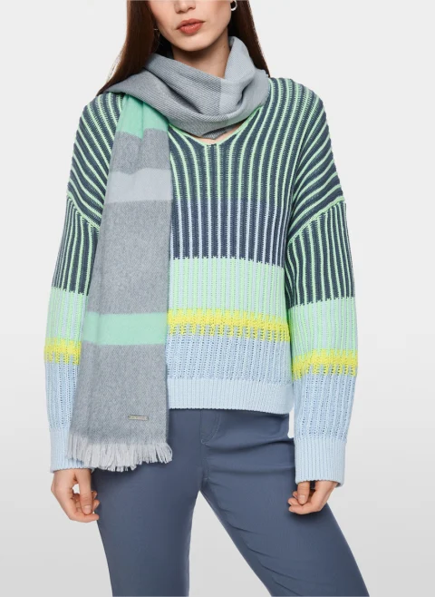 Шал от 100% вълна Marc Cain Sports — снимка 3