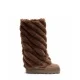 Дамски кафяви ботуши Double Face Eureka Casadei — снимка 2