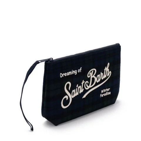 Чантичка с каре Aline Wool SAINT BARTH — снимка 4