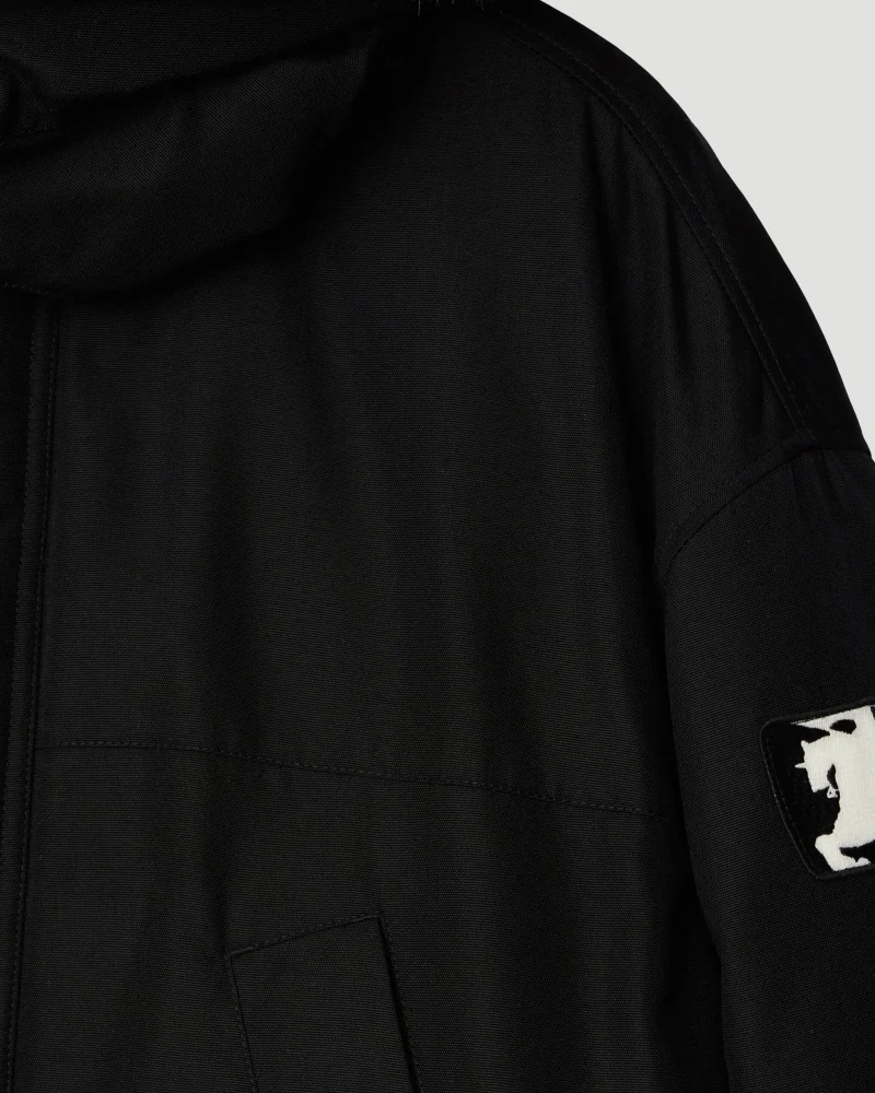 Faux Fur Trim Nylon Parka — снимка 4