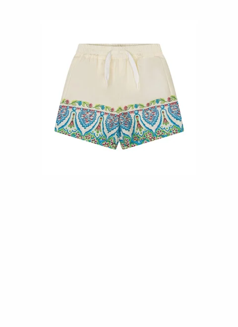Къс панталон с 'Paisley' принт Etro Kids