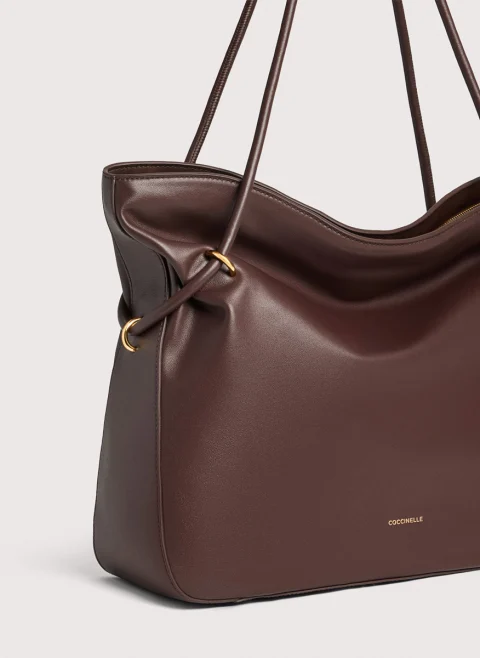 Кожена чанта Coccinelle Lizzie Medium — снимка 3