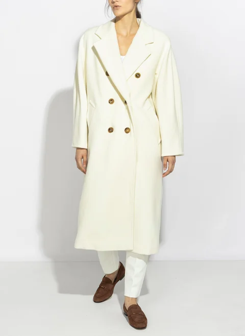 Палто от фина вълна Max Mara Madame