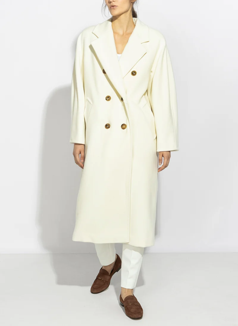 Палто от фина вълна Max Mara Madame