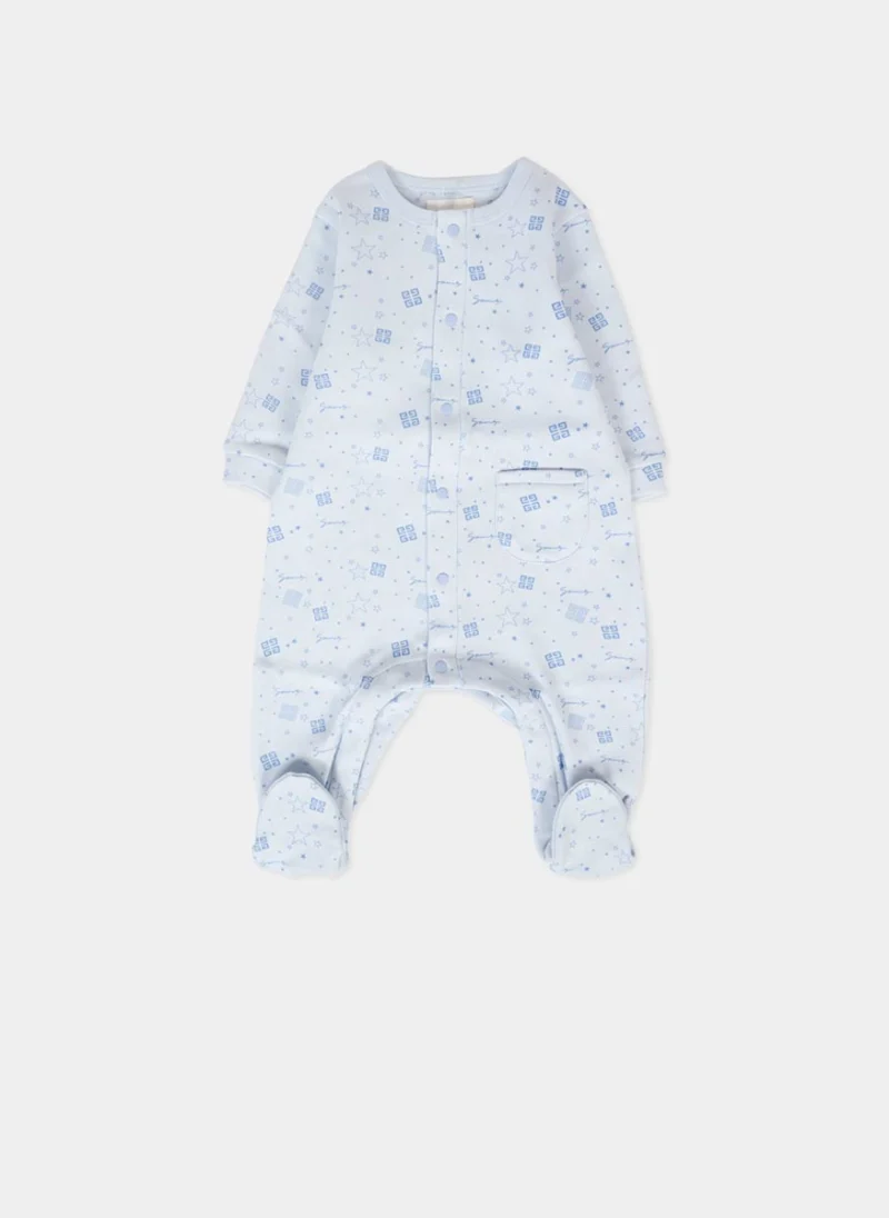 Пижама с принт Givenchy Kids — снимка 4
