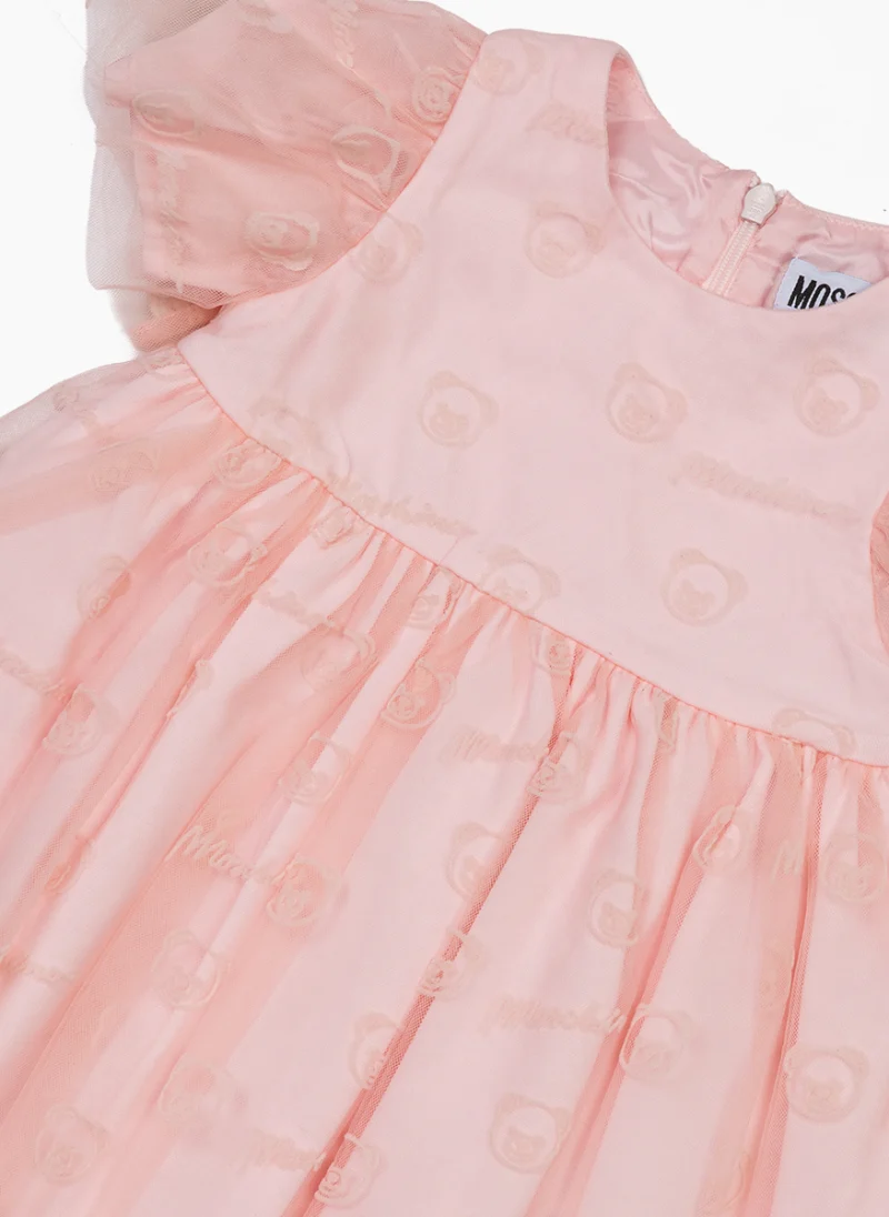 Рокля с тюл Moschino Kids — снимка 3
