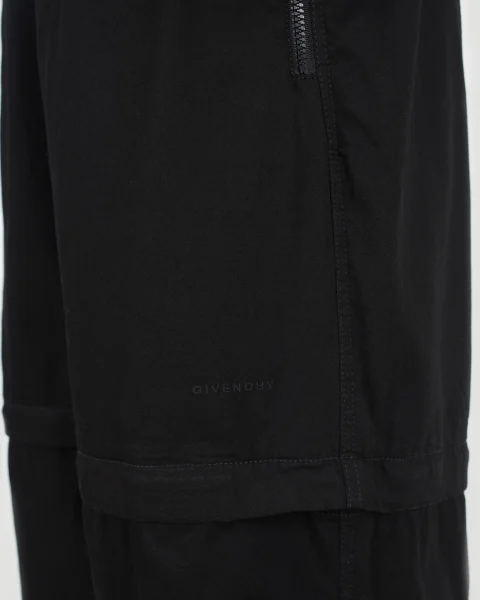 Two in One Detachable Zip Off Pants in Light Denim — снимка 7