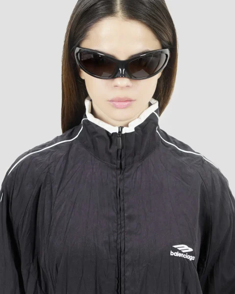 Skin Cat Sunglasses in Black — снимка 2