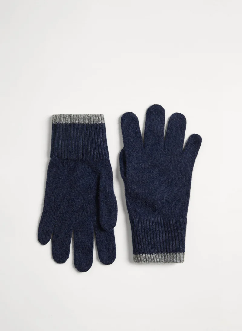 Ръкавици от 100% кашмир Brunello Cucinelli Kids M
