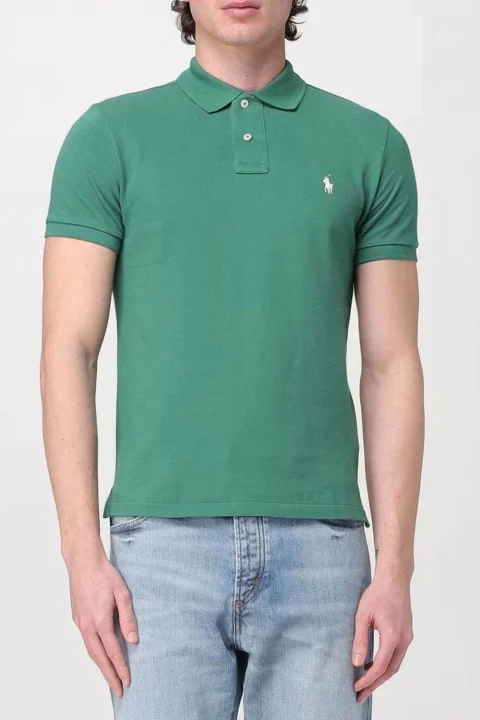 Polo Sskccmslm1-Short Sleeve-Knit 710680784427 300 green — снимка 2