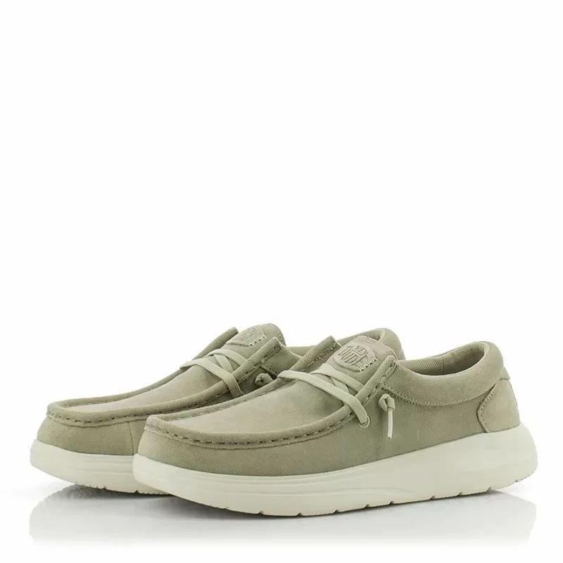 Мъжки Ежедневни HEY DUDE – 41975-1SN WALLY COMF GREY/SILVER — снимка 3