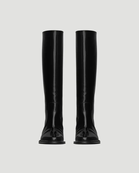 Hunt Boots in Glazed Leather — снимка 3