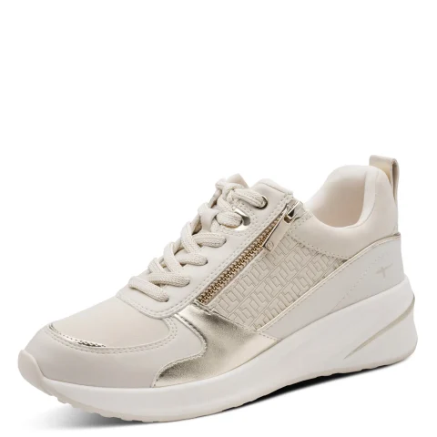 Дамски Сникърс TAMARIS – 1-23754-45-485 IVORY/GOLD — снимка 3