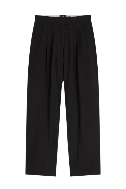 Панталон Quinn Mid Rise Wide Leg Gabardine ULH01704F 014 meteorite