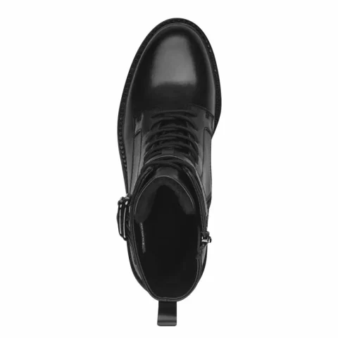Дамски Кубинки TAMARIS – 1-25240-43-003 BLACK LEATHER — снимка 5
