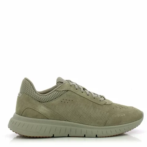 Мъжки Сникърс BOSS – 50542109 C TTNM RUNN SD MEDIUM GREY
