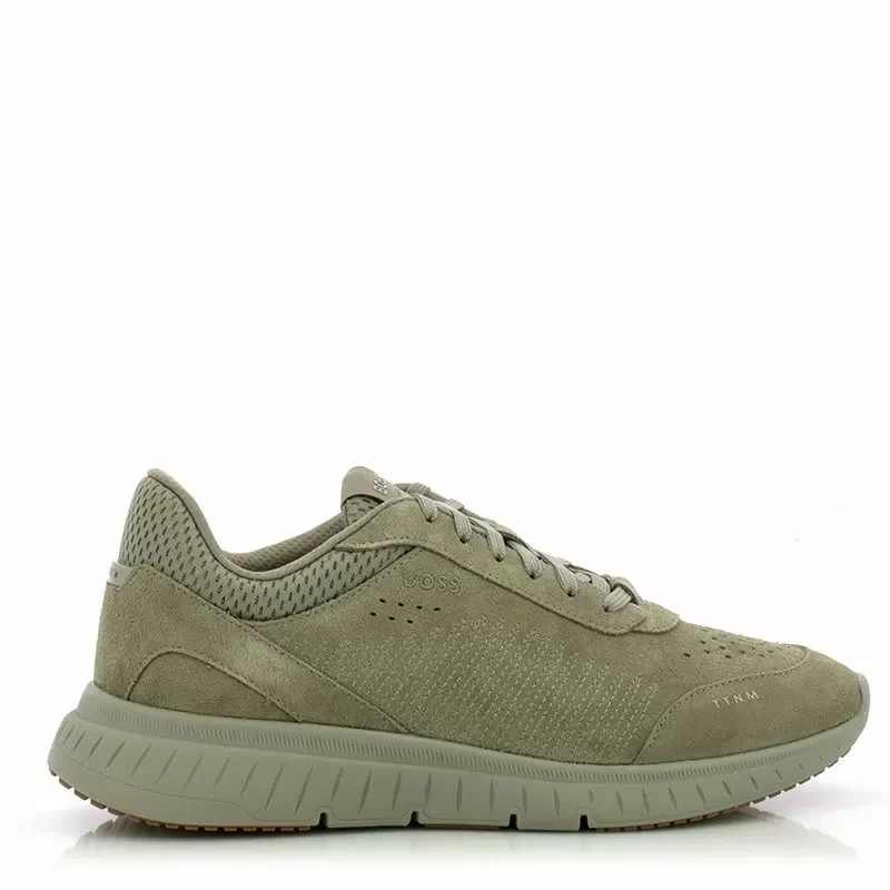 Мъжки Сникърс BOSS – 50542109 C TTNM RUNN SD MEDIUM GREY