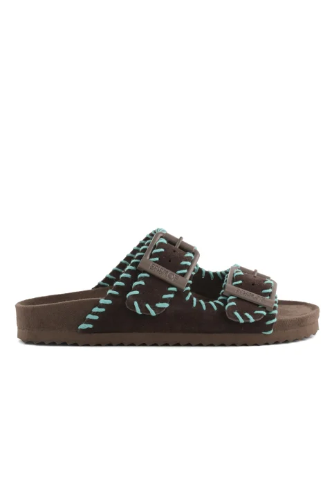 Сандали Suede With Stitchings COC.HC.BIO301N moka