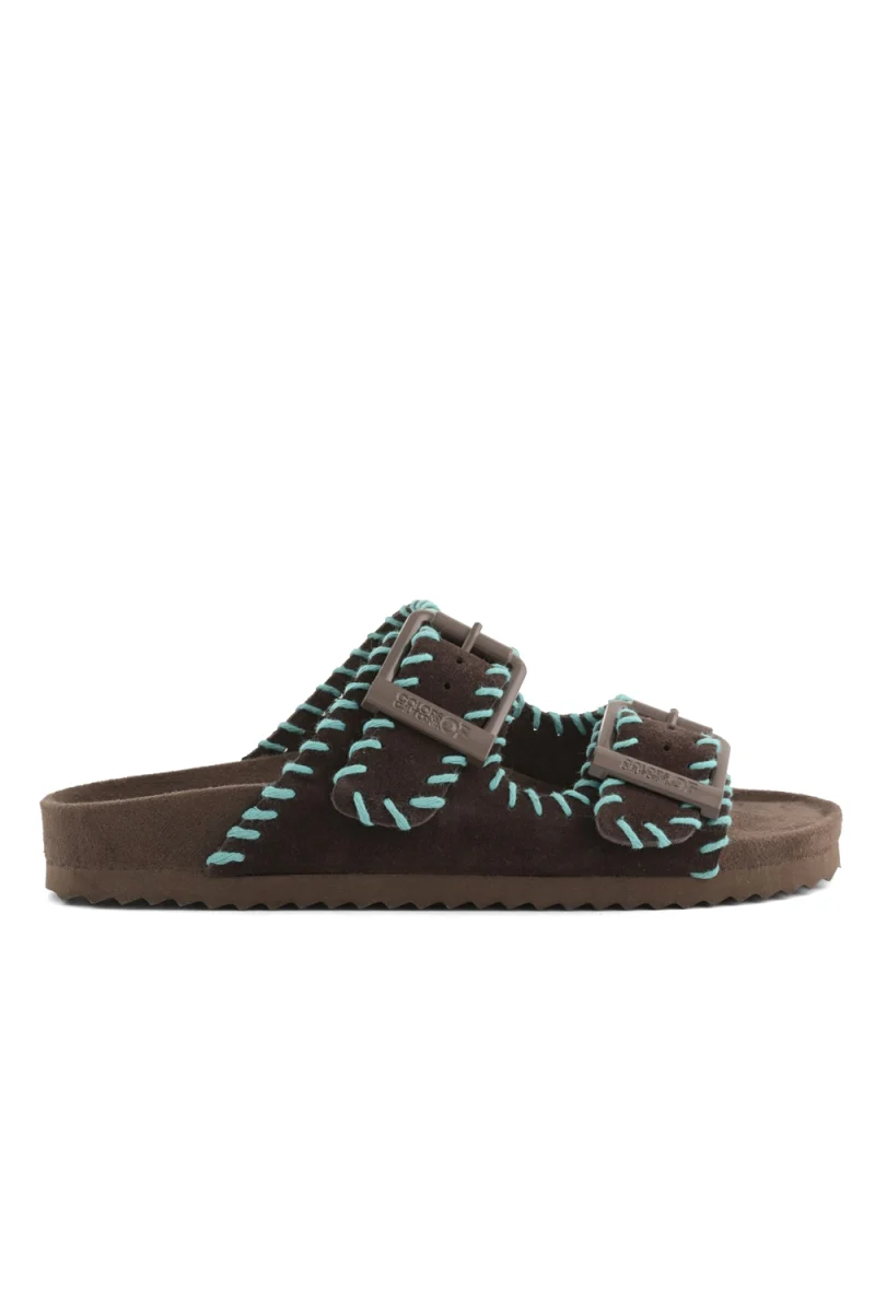 Сандали Suede With Stitchings COC.HC.BIO301N moka