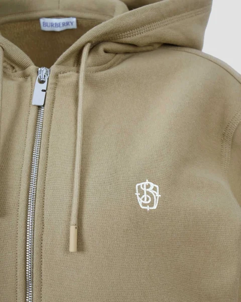 Cotton Blend Zip Hoodie — снимка 2