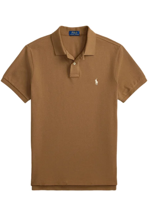 Polo Basic Mesh-Ssl-Knt 710680784521 200 brown