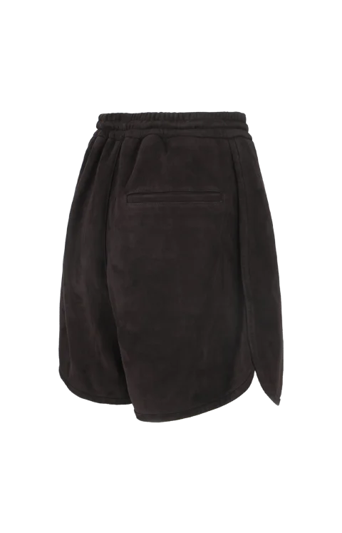 Suede Shorts in Intense Carubo — снимка 2