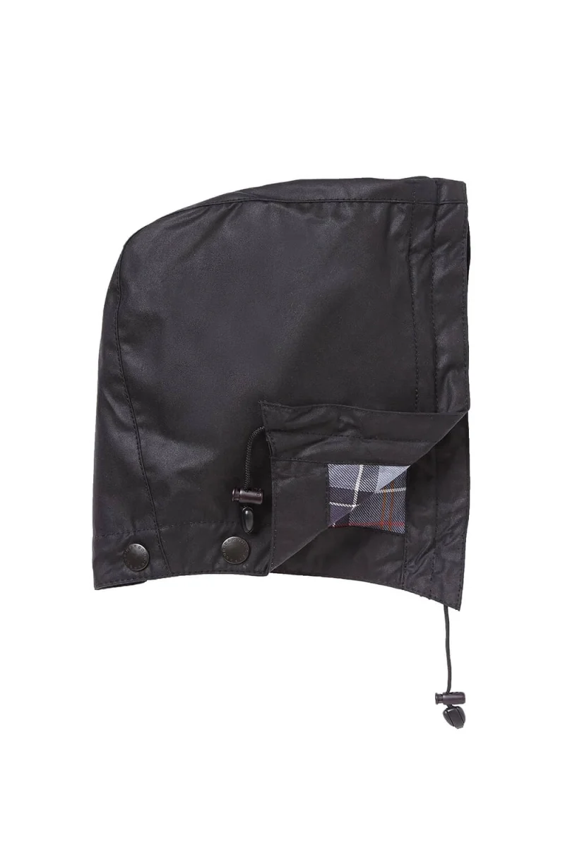 Hood Waxed Cotton Hood MHO0004 bk91 black/turf — снимка 2