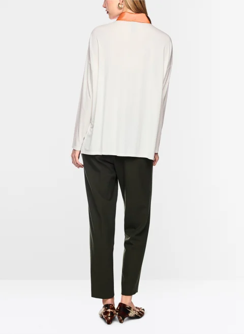 Блуза с принт 'Equestrian' Marc Cain Collections — снимка 3