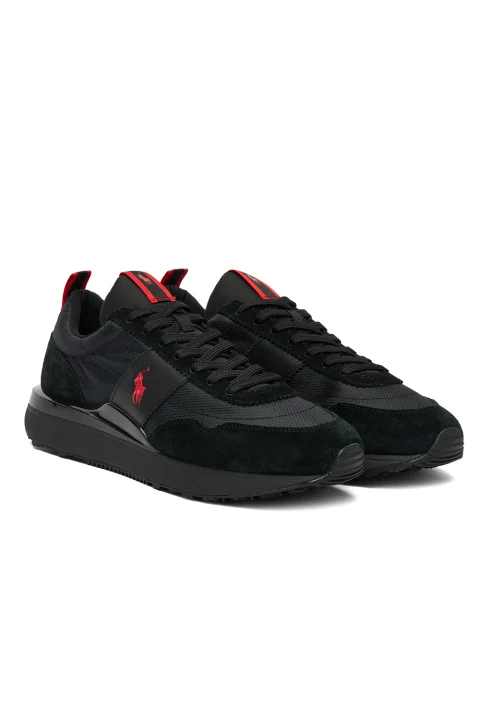 Sneakers Train 89 Rib-Sk-Ltl 809P01638002 triple black/red pp — снимка 2