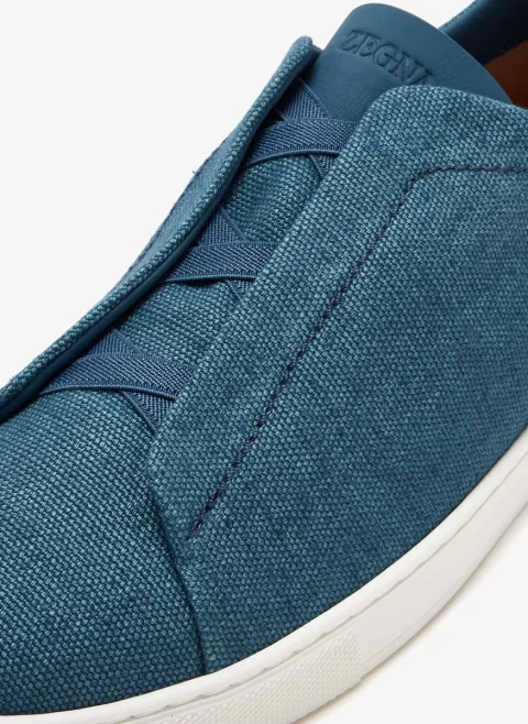 Кецове с лен 'Triple Stitch™' Zegna — снимка 4