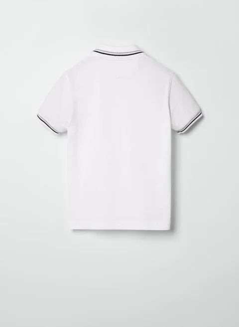 Полошърт с принт 'Solomei' Brunello Cucinelli Kids 12