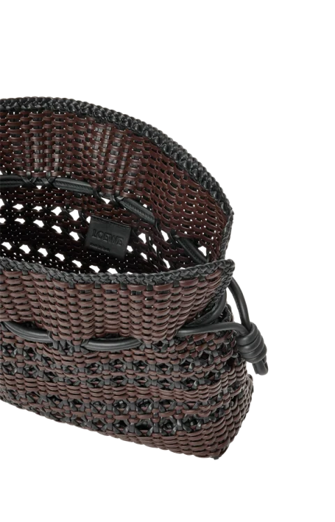 Medium Flamenco Clutch in Woven Nappa Calfskin — снимка 4