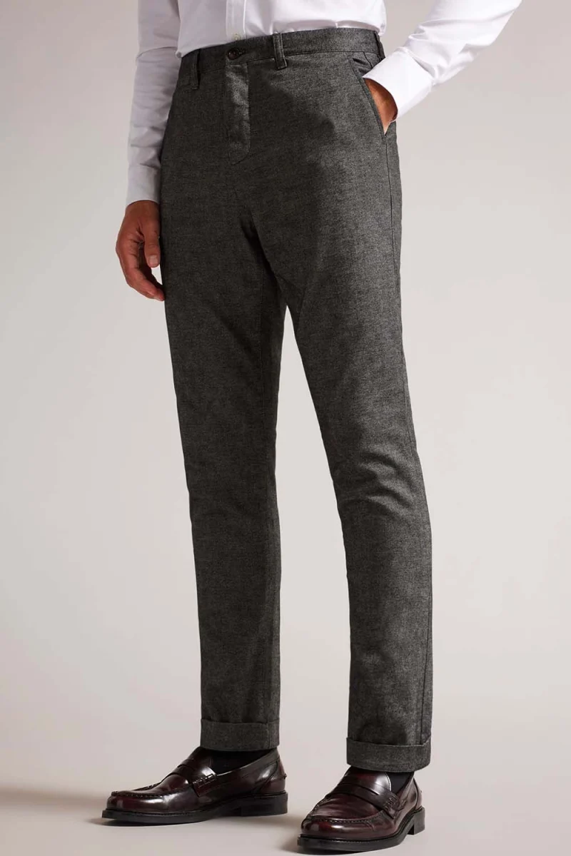 Панталон Chilt Irvine Slim Fit Smart Trs 264042 black — снимка 2