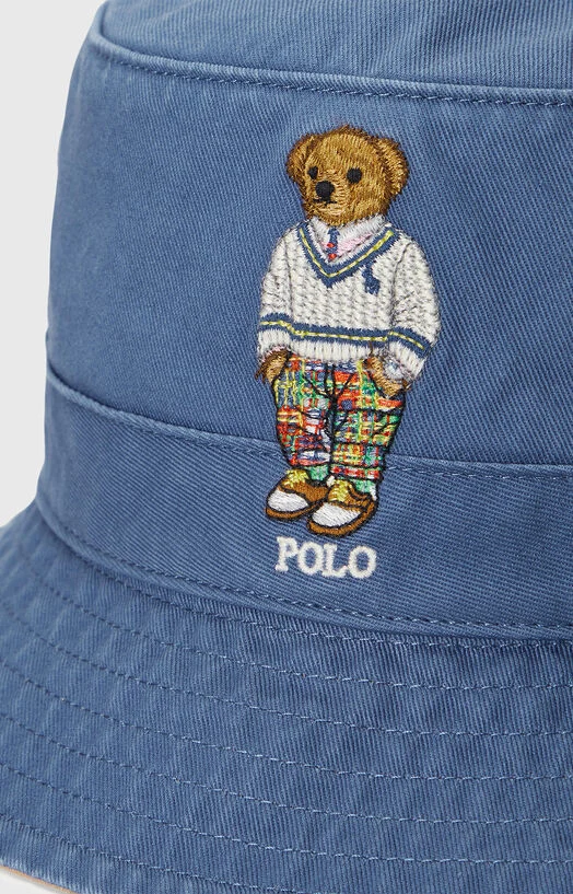 Шапка тип бъкет с Polo Bear бродерия — снимка 3